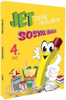 Jet Yayınları 4. Sınıf Sosyal Bilgiler Jet Ders Notlarım