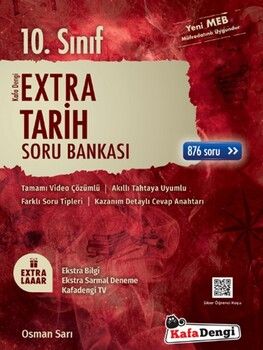 Kafa Dengi Yayınları 10. Sınıf Tarih Extra Soru Bankası