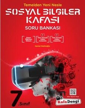 Kafa Dengi Yayınları 7. Sınıf Sosyal Bilgiler Kafası Soru Bankası