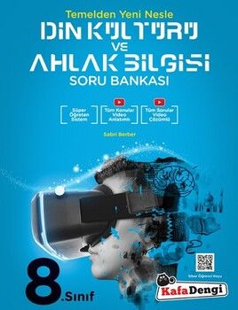 Kafa Dengi Yayınları 8. Sınıf Din Kültürü ve Ahlak Bilgisi Kafası Soru Bankası
