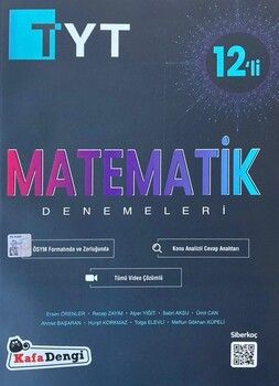 Kafa Dengi Yayınları TYT Matematik 12 li Branş Denemesi