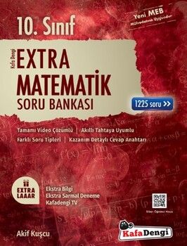 Kafa Dengi Yayınları 10. Sınıf Matematik Extra Soru Bankası