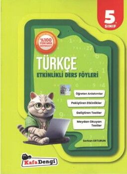 Kafa Dengi Yayınları 5. Sınıf Türkçe Etkinlikli Ders Föyleri