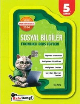 Kafa Dengi Yayınları 5. Sınıf Sosyal Bilgiler Etkinlikli Ders Föyleri