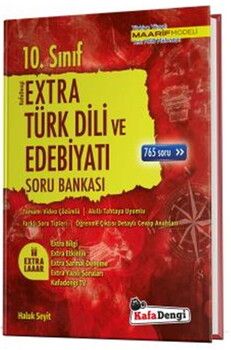 Kafa Dengi Yayınları 10. Sınıf Türk Dili ve Edebiyatı Extra Soru Bankası