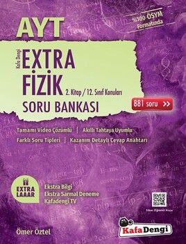 Kafa Dengi Yayınları AYT Fizik Extra 2. Kitap Soru Bankası