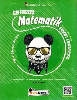 Kafa Dengi Yayınları 9. Sınıf Matematik Temel ve Orta Düzey Soru Bankası