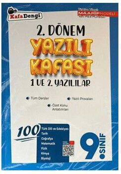 Kafa Dengi Yayınları 9. Sınıf 2. Dönem Yazılı Kafası