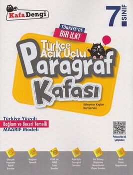 Kafa Dengi Yayınları 7. Sınıf Türkçe Açık Uçlu Paragraf Kafası