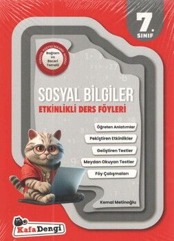 Kafa Dengi Yayınları 7. Sınıf Sosyal Bilgiler Etkinlikli Ders Föyleri