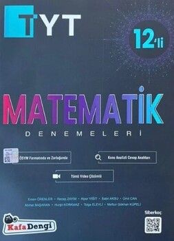 Kafa Dengi Yayınları TYT Matematik 12 li Branş Denemesi
