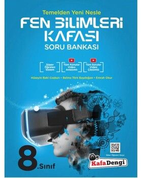 Kafa Dengi Yayınları 8. Sınıf LGS Fen Bilimleri Kafası Tümü Video Çözümlü Soru Bankası