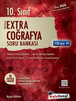 Kafa Dengi Yayınları 10. Sınıf Coğrafya Extra Soru Bankası