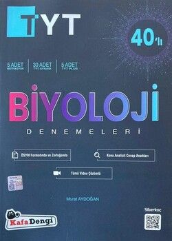 Kafa Dengi Yayınları TYT Biyoloji 40 lı Branş Denemesi