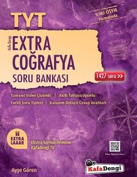 Kafa dengi Yayınları TYT Coğrafya Extra Soru Bankası