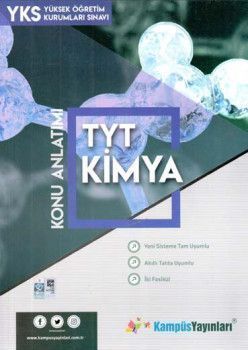 Kampüs Yayınları TYT Kimya Konu Anlatım