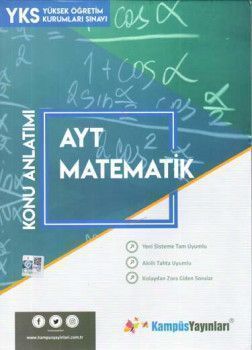 Kampüs Yayınları  AYT Matematik Konu Anlatım