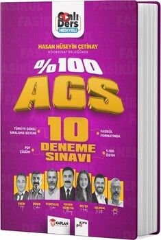 Kaplan Akademi MEB AGS 10 Deneme Sınavı
