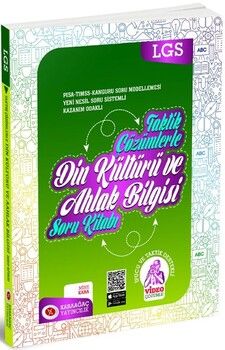 Karaağaç Yayınları LGS Din Kültürü ve Ahlak Bilgisi Taktik Çözümlerle Soru Kitabı