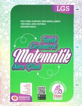 Karaağaç Yayınları LGS Matematik Taktik Çözümlerle Soru Kitabı