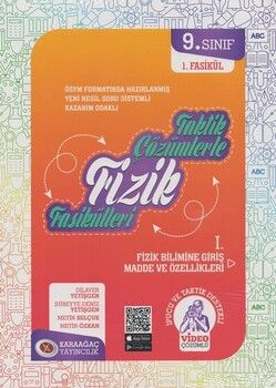 Karaağaç Yayınları 9. Sınıf Fizik Fasikülleri Seti