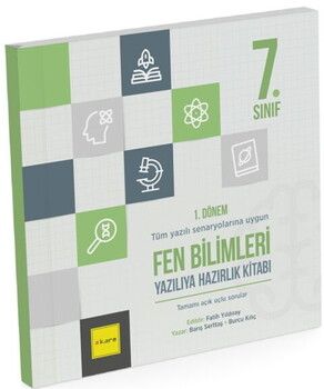 Kare Yayınları 7. Sınıf 1. Dönem Fen Bilimleri Yazılıya Hazırlık Kitabı