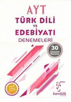  Karekök Yayınları AYT Türk Dili ve Edebiyatı 30lu Deneme