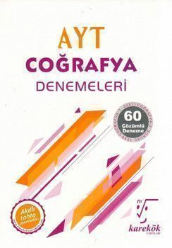  Karekök Yayınları AYT Coğrafya 60lı Deneme