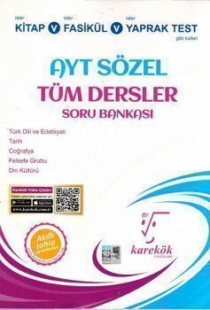 Karekök Yayınları AYT Sözel Tüm Dersler Soru Bankası