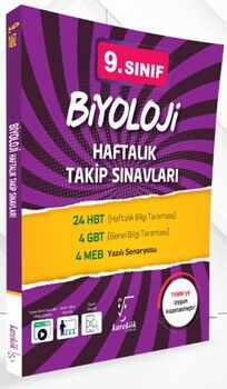 Karekök Yayınları 9. Sınıf Biyoloji Haftalık Takip Sınavları