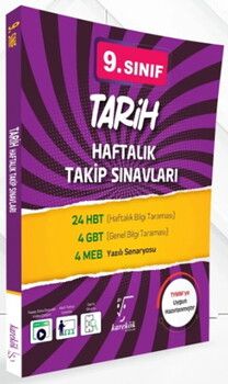 Karekök Yayınları 9. Sınıf Tarih Haftalık Takip Sınavları