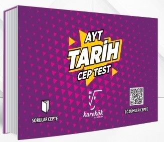 Karekök Yayınları AYT Tarih Cep Test