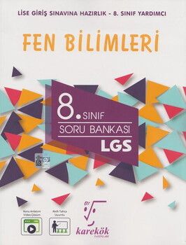 Karekök Yayınları 8. Sınıf Fen Bilimleri LGS Güncel Soru Bankası