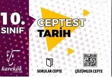 Karekök Yayınları 10. Sınıf Tarih Cep Test