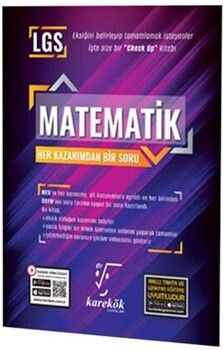 Karekök Yayınları 8. Sınıf LGS Matematik Her Kazanımdan Bir Soru