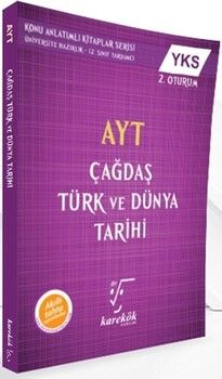 Karekök Yayınları AYT Çağdaş Türk ve Dünya Tarihi Konu Anlatımlı