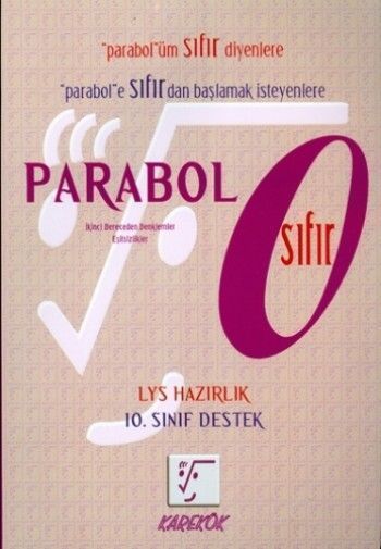 Karekök Yayınları Parabol 0