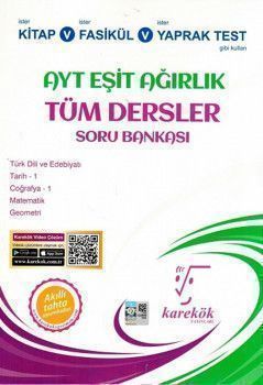Karekök Yayınları AYT Eşit Ağırlık Tüm Dersler Soru Bankası