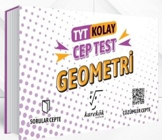 Karekök Yayınları TYT Geometri Kolay Cep Test
