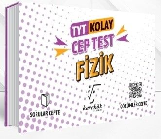 Karekök Yayınları TYT Fizik Kolay Cep Test