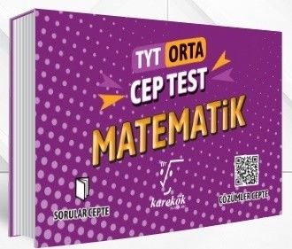 Karekök Yayınları TYT Matematik Orta Cep Test