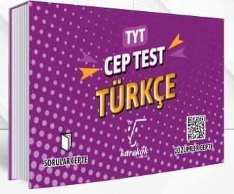 Karekök Yayınları TYT Türkçe Cep Test