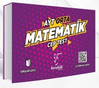 Karekök Yayınları AYT Matematik Orta Cep Test