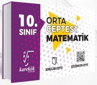 Karekök Yayınları 10. Sınıf Matematik Orta Cep Test
