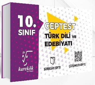Karekök Yayınları 10. Sınıf Türk Dili ve Edebiyatı Cep Test