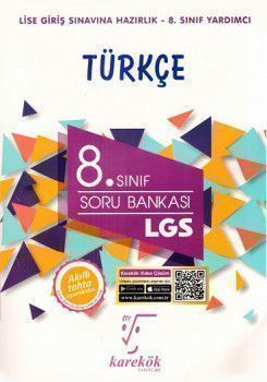  Karekök Yayınları 8. Sınıf LGS Türkçe Soru Bankası