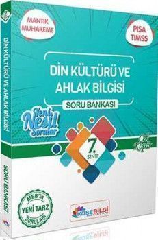 KöşeBilgi Yayınları 7. Sınıf Din Kültürü ve Ahlak Bilgisi Özet Bilgili Soru Bankası