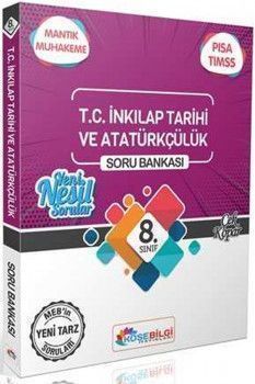 KöşeBilgi Yayınları 8. Sınıf T.C. İnkılap Tarihi ve Atatürkçülük Özet Bilgili Soru Bankası