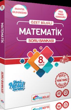 KöşeBilgi Yayınları 8. Sınıf Matematik Özet Bilgili Soru Bankası