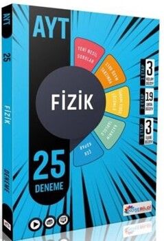 KöşeBilgi Yayınları AYT Fizik Branş 25 Deneme